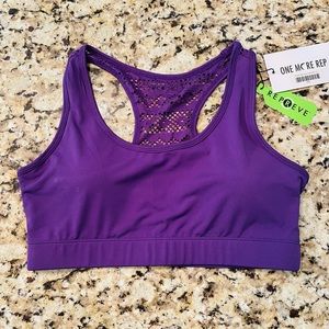 ZYIA Bomber Sports Bra- PURPLE